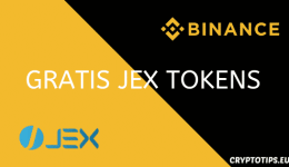 Gratis JEX tokens via JEX airdrop