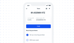 Tezos staking