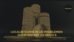LocalBitcoins in de problemen door nieuwe EU regels