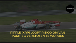 Ripple (XRP) loopt risico om van positie 3 verstoten te worden