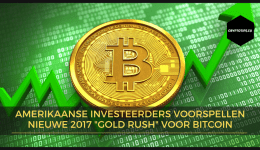 Amerikaanse investeerders voorspellen nieuwe gold rush voor Bitcoin