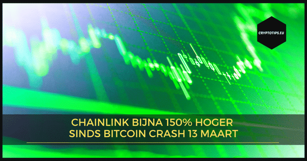 Chainlink bijna 150% hoger sinds Bitcoin crash 13 maart