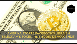 Amerika stopte Facebook’s Libra en Telegram’s token