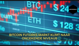 Bitcoin Futures markt klimt naar ongekende niveaus