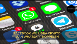 Facebook wil Libra crypto aan WhatsApp koppelen