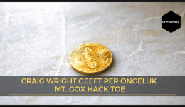Craig Wright geeft per ongeluk Mt. Gox hack toe