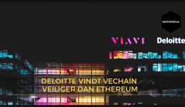 Deloitte vindt VeChain veiliger dan Ethereum