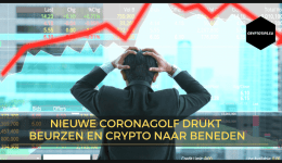 Nieuwe Coronagolf drukt beurzen en Crypto naar beneden