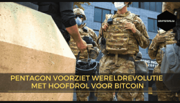 Pentagon voorziet wereldrevolutie met hoofdrol voor Bitcoin