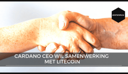 Cardano CEO wil samenwerking met Litecoin