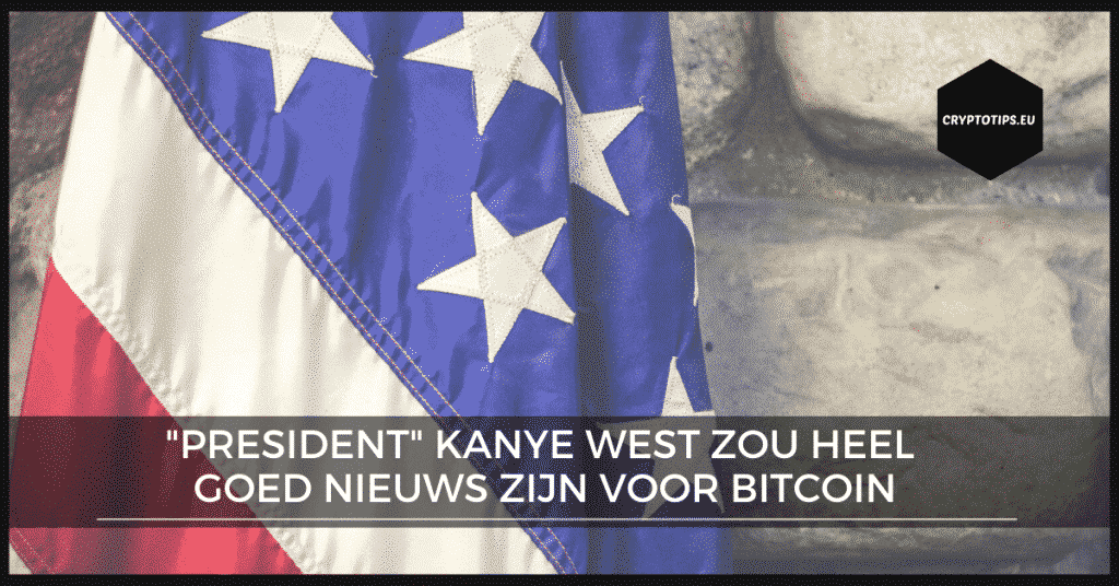 "President" Kanye West zou heel goed nieuws zijn voor Bitcoin