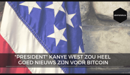 "President" Kanye West zou heel goed nieuws zijn voor Bitcoin