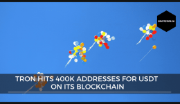 Tron hits 400k addresses for USDT on its blockchain