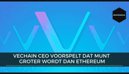 VeChain CEO voorspelt dat munt groter wordt dan Ethereum