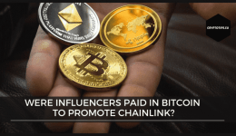 Were influencers paid in Bitcoin to promote Chainlink?