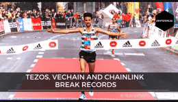 Altseason in full swing as Tezos, VeChain and Chainlink break records