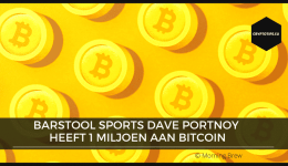 Barstool Sports Dave Portnoy heeft 1 miljoen aan Bitcoin (en Chainlink?)