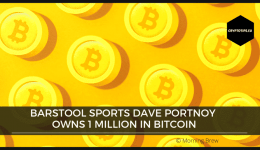 Barstool Sports Dave Portnoy owns 1 million in Bitcoin (and Chainlink?)