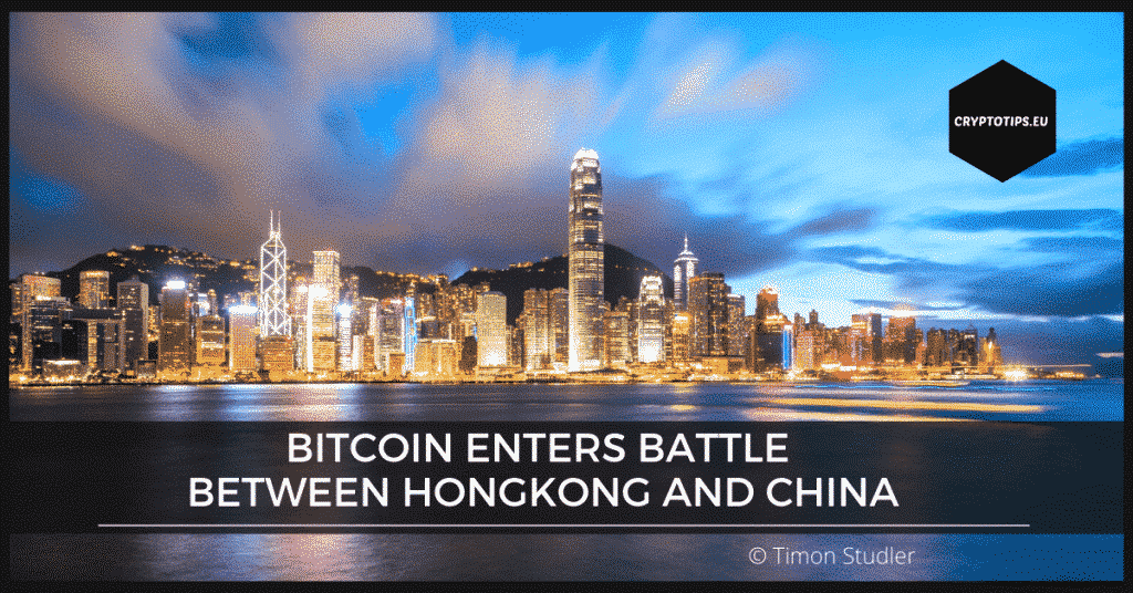 Bitcoin Enters Battle Between HongKong And China