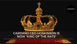 Cardano CEO Hoskinson is now "King of the Rats"