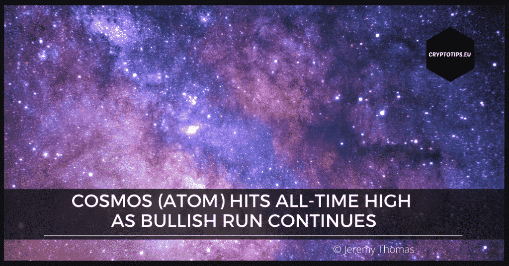 Cosmos (ATOM) hits all-time high as bullish run continues