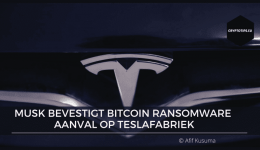 Elon Musk bevestigt Bitcoin ransomware aanval op Teslafabriek