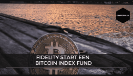 Fidelity start een Bitcoin Index Fund