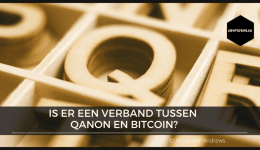 Is er een verband tussen QAnon en Bitcoin?