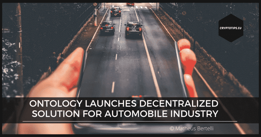 Ontology launches decentralized solution for automobile industry