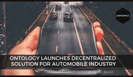 Ontology launches decentralized solution for automobile industry