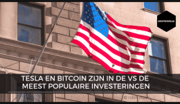 Tesla en Bitcoin zijn in Amerika de meest populaire investeringen van 2020
