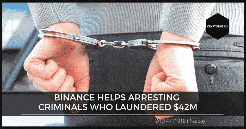 Ukraine: Binance helps arresting criminals who laundered $42M