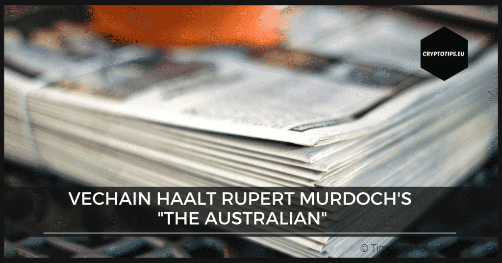 VeChain haalt Rupert Murdoch's "The Australian"