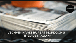 VeChain haalt Rupert Murdoch's "The Australian"