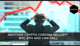 Another crypto corona selloff? BTC, ETH and LINK fall