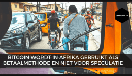 Bitcoin wordt in Afrika gebruikt als betaalmethode en niet voor speculatie