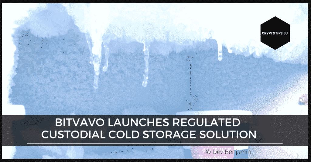 Bitvavo launches regulated custodial cold storage solution