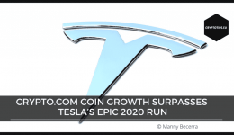 Crypto.com Coin Growth Surpasses Tesla’s Epic 2020 Run