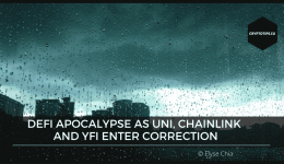 DeFi apocalypse as UNI, Chainlink and YFI enter correction