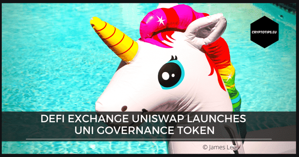 DeFi exchange Uniswap launches UNI Governance token
