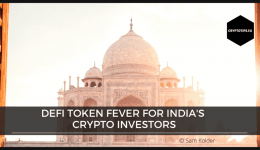 DeFi token fever for India's crypto investors