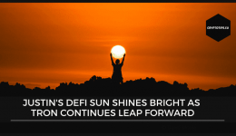 Justin's DeFi SUN Shines Bright As Tron Continues Leap Forward