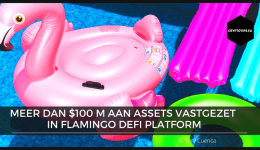 NEO gebaseerde Flamingo platform overschrijdt $100M aan investeringen