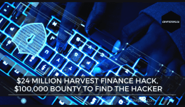 $24 million Harvest Finance hack, $100,000 bounty to find the hacker