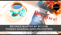 Beyoncé Blasted By Bitcoin Funded Nigerian SARS Protesters