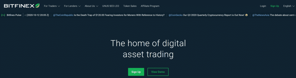 Bitfinex Exchange