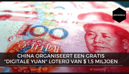 China organiseert een gratis "digitale yuan" loterij van $ 1,5 miljoen