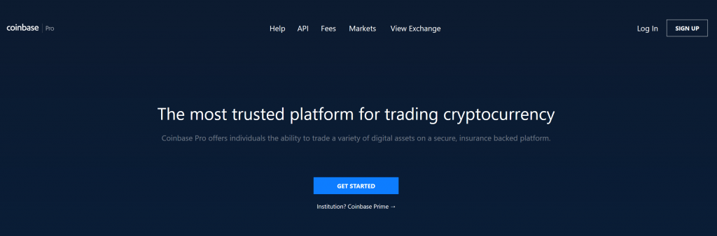 Coinbase Pro Exchange