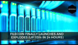 Filecoin finally launches and explodes (up 115% in 24 hours)