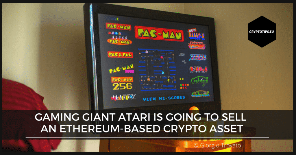 Gaming giant Atari is going to sell an Ethereum-based crypto asset